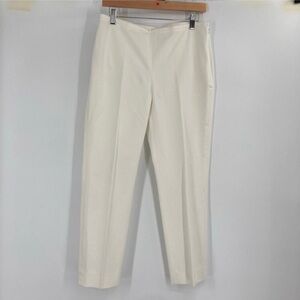 J. McLaughlin Ivory Cropped Pants